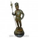 Скульптура "Античный воин с копьем"
