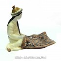 Конфетница «Киргизка с ковром»